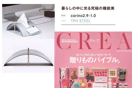 CREA 2019 12月号贈り物バイブルに掲載