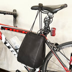 DRAWSTRING BAG (dots)｜HANDLE POUCH｜2WAY