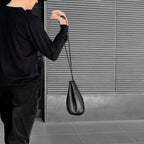 DRAWSTRING BAG (dots)｜HANDLE POUCH｜2WAY