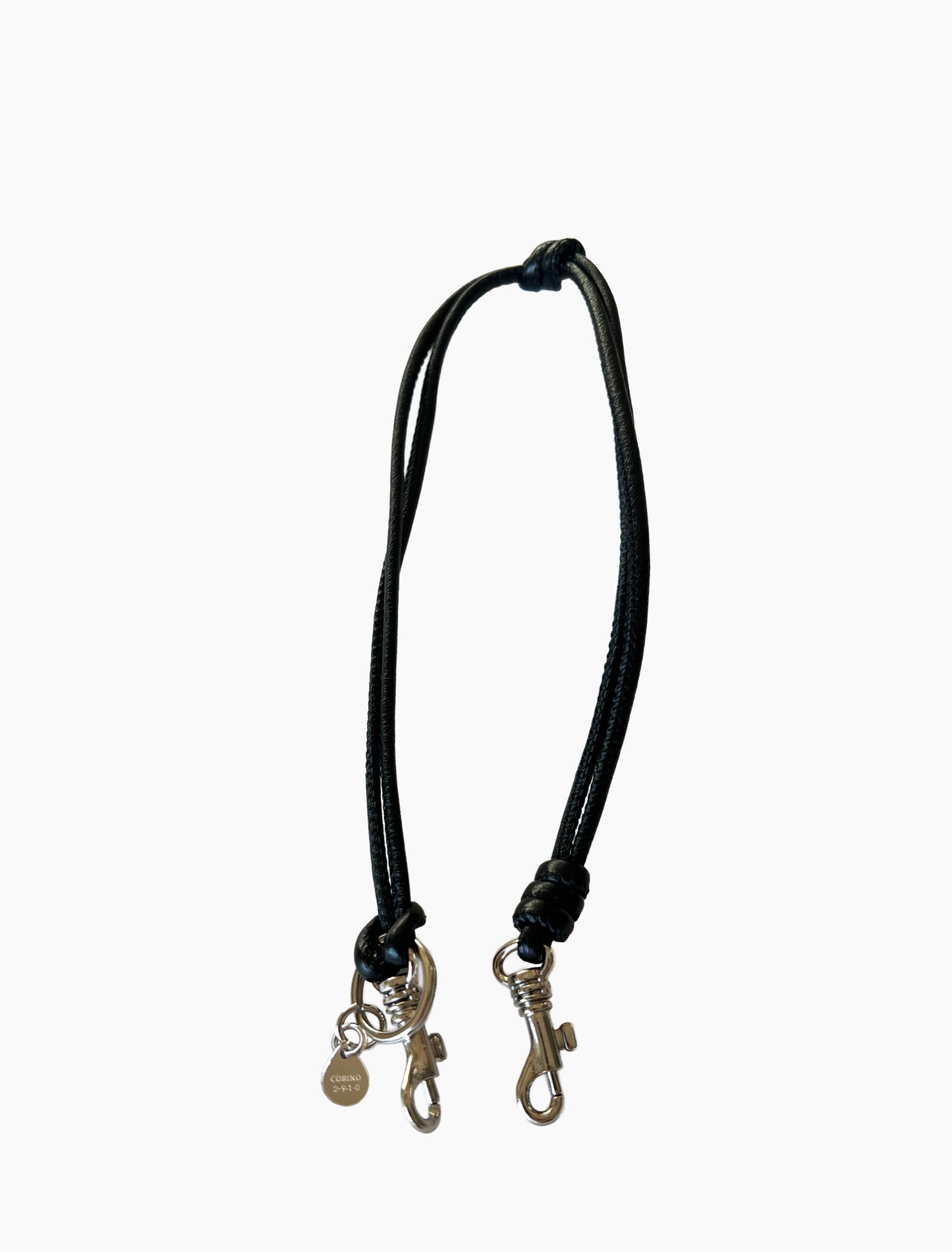 WRIST-STRAP｜LEATHER｜BLACK｜DOUBLE