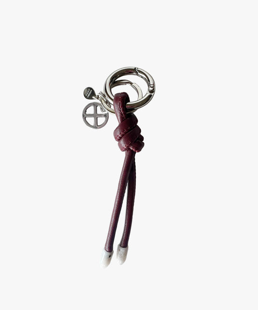 KEY CHARM｜MEDICINE WHEEL｜Burgundy