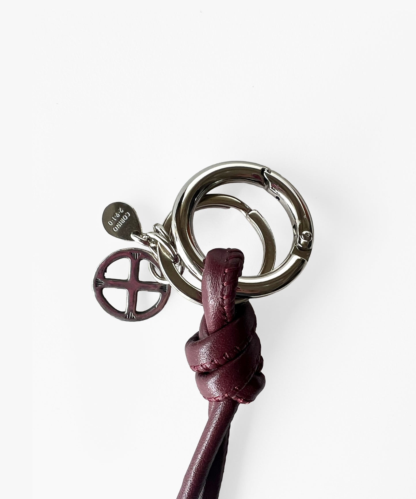 KEY CHARM｜MEDICINE WHEEL｜Burgundy