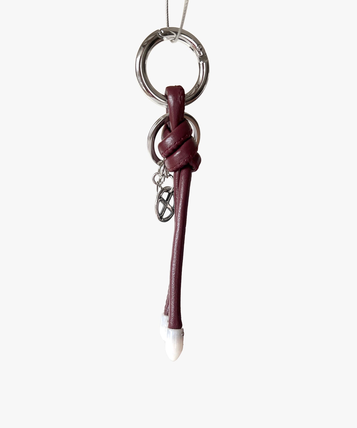 KEY CHARM｜MEDICINE WHEEL｜Burgundy