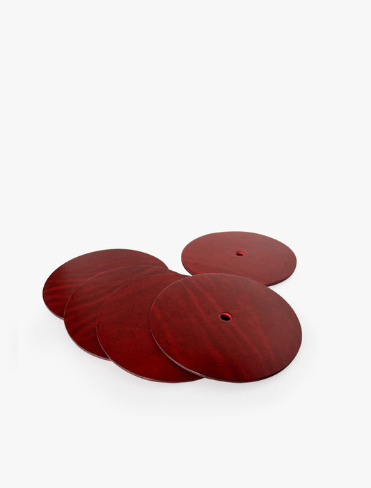 Coaster Stands set / Genuine leather