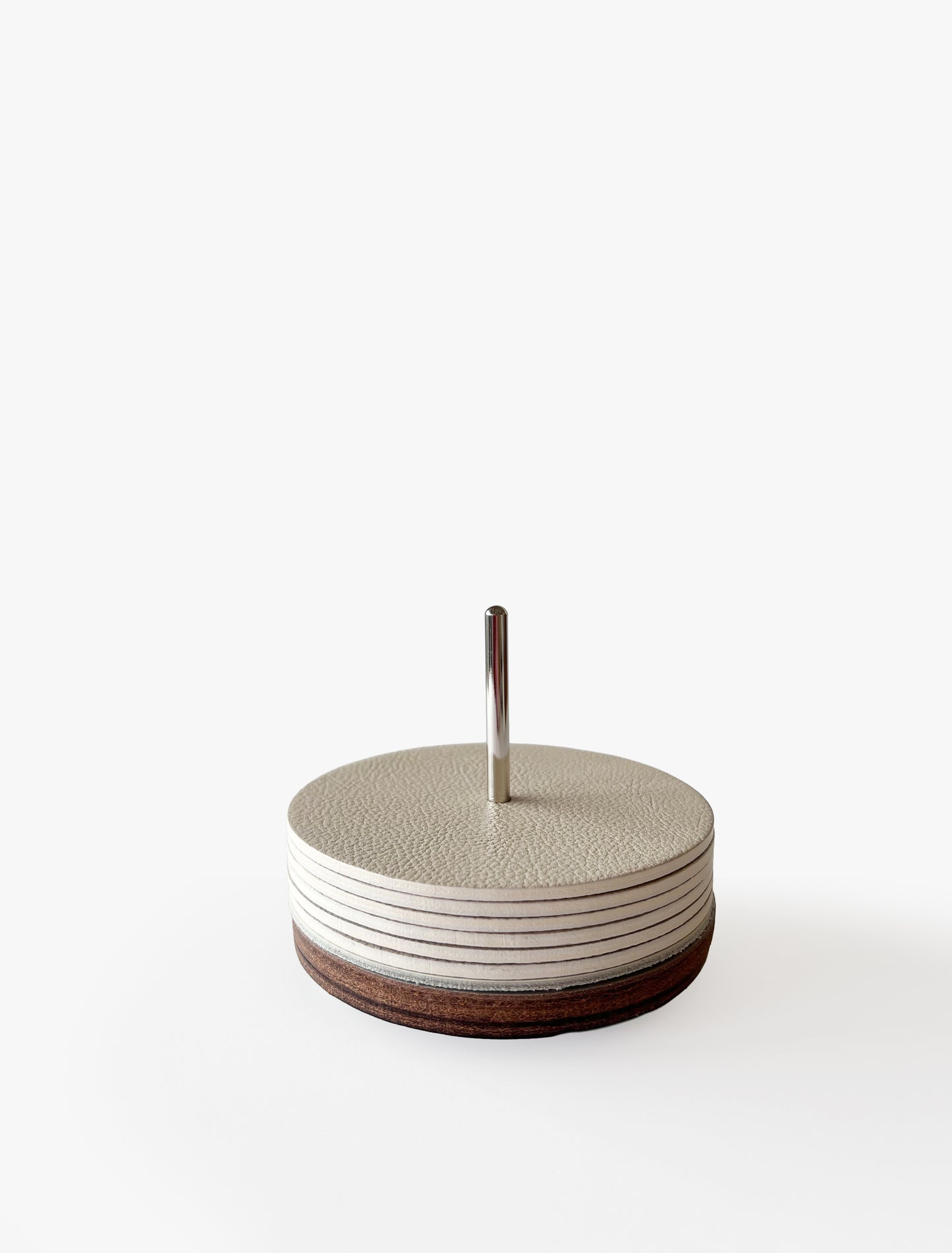 Coaster Stands set / Genuine leather