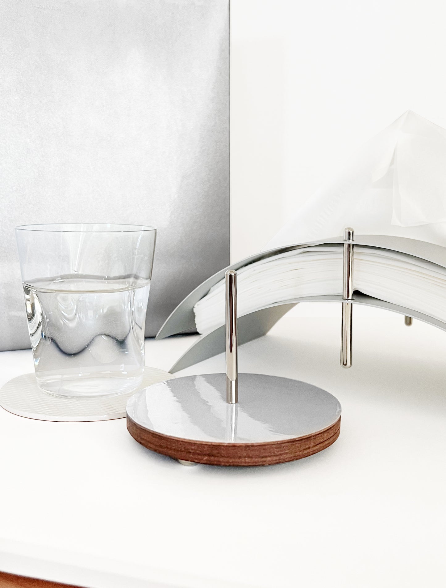 Coaster Stands set / Genuine leather
