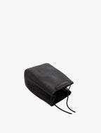 DRAWSTRING BAG (dots)｜HANDLE POUCH｜2WAY