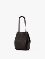DRAWSTRING BAG (dots)｜HANDLE POUCH｜2WAY
