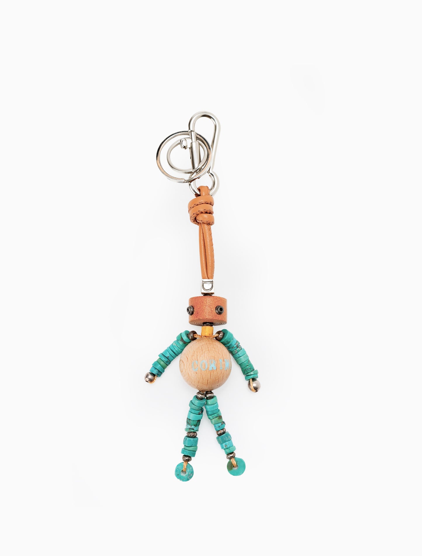 ROBO CHARM｜Keychain｜Turquoise Keeper