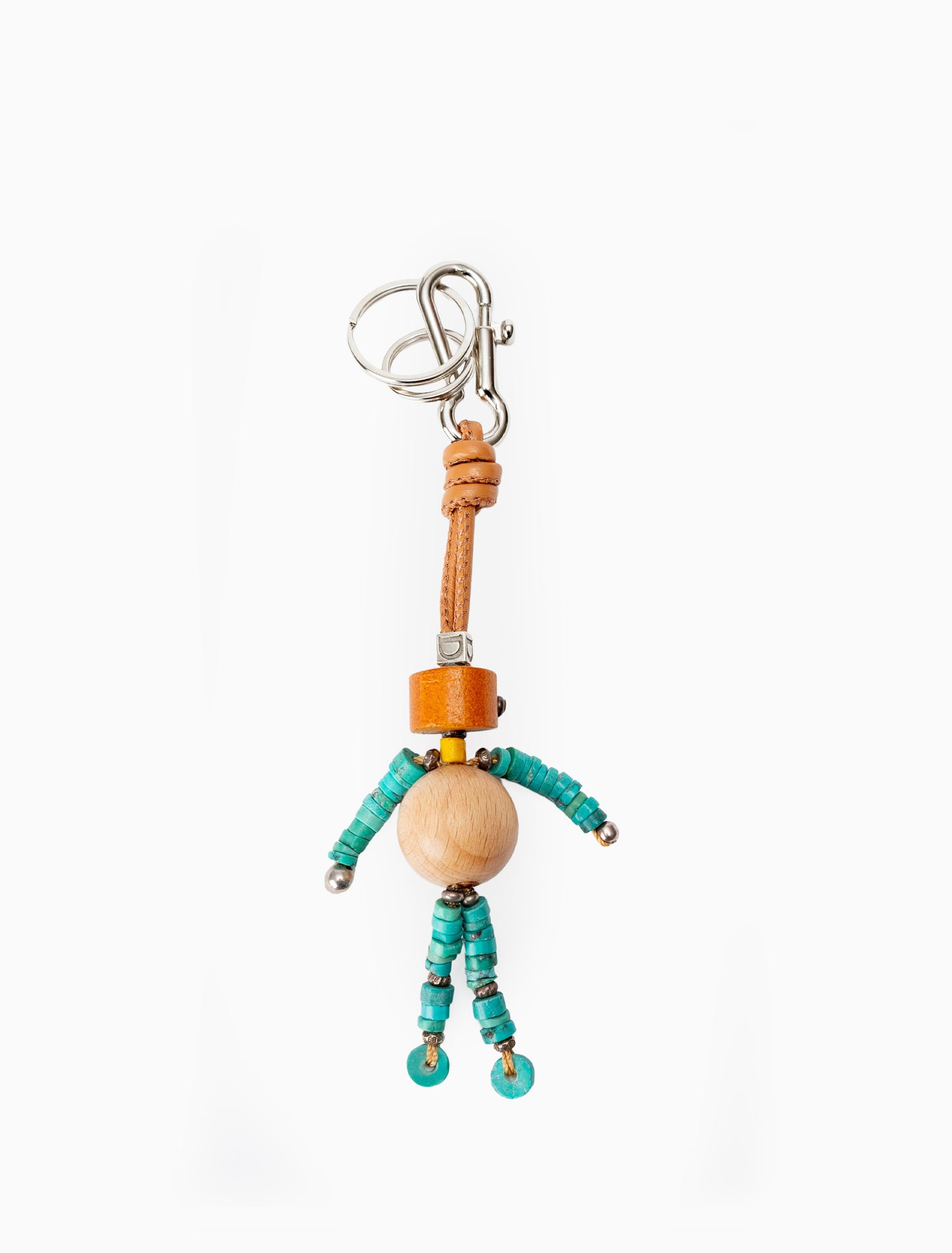 ROBO CHARM｜Keychain｜Turquoise Keeper