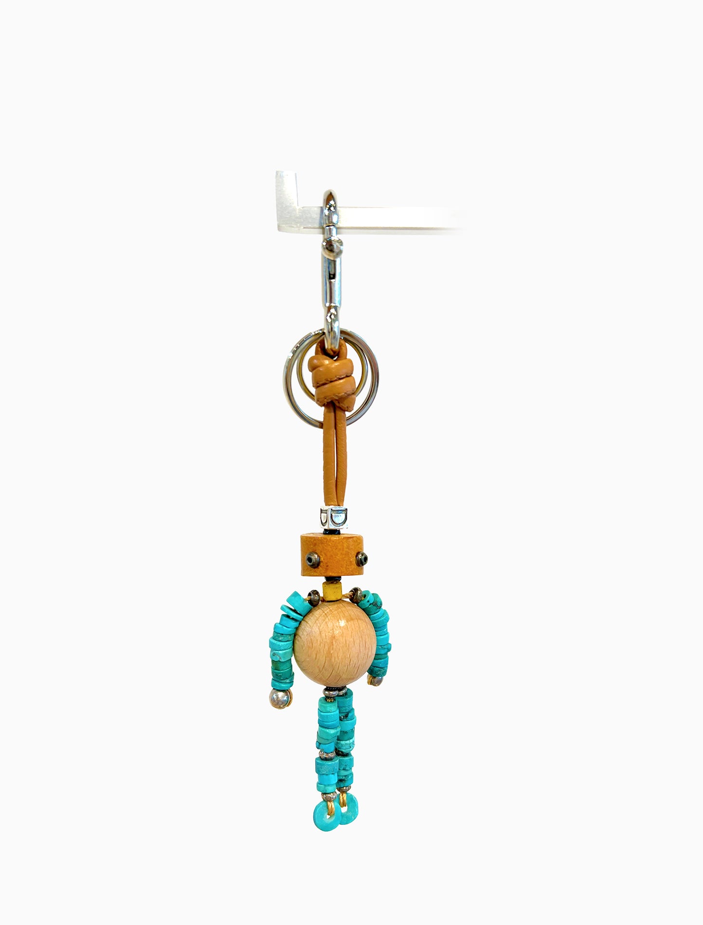 ROBO CHARM｜Keychain｜Turquoise Keeper