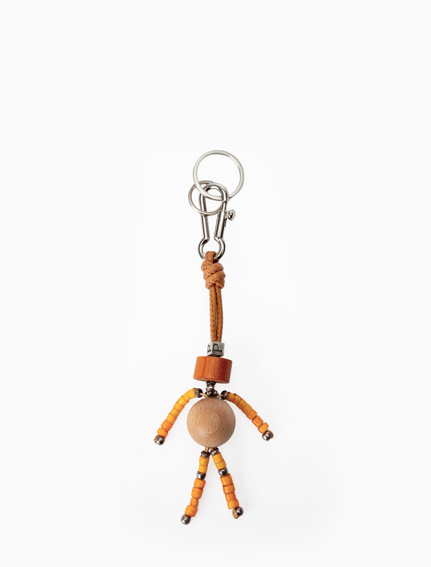 ROBO CHARM｜Keychain｜Yellow Orbit