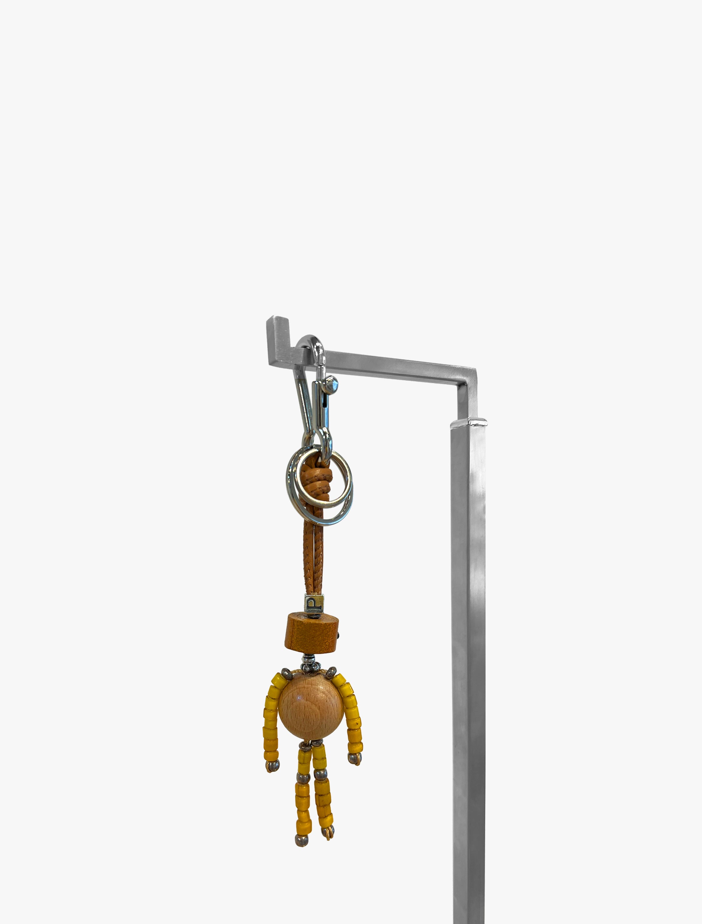 ROBO CHARM｜Keychain｜Yellow Orbit