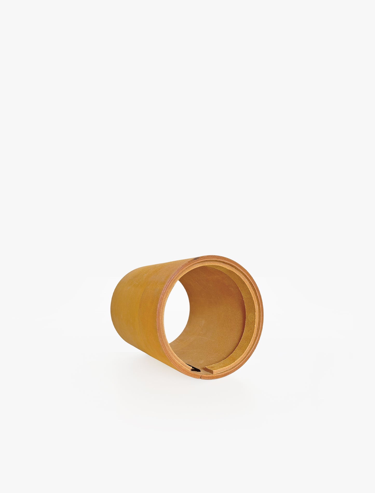 PLYLEATHER｜Cylinder｜Mustard