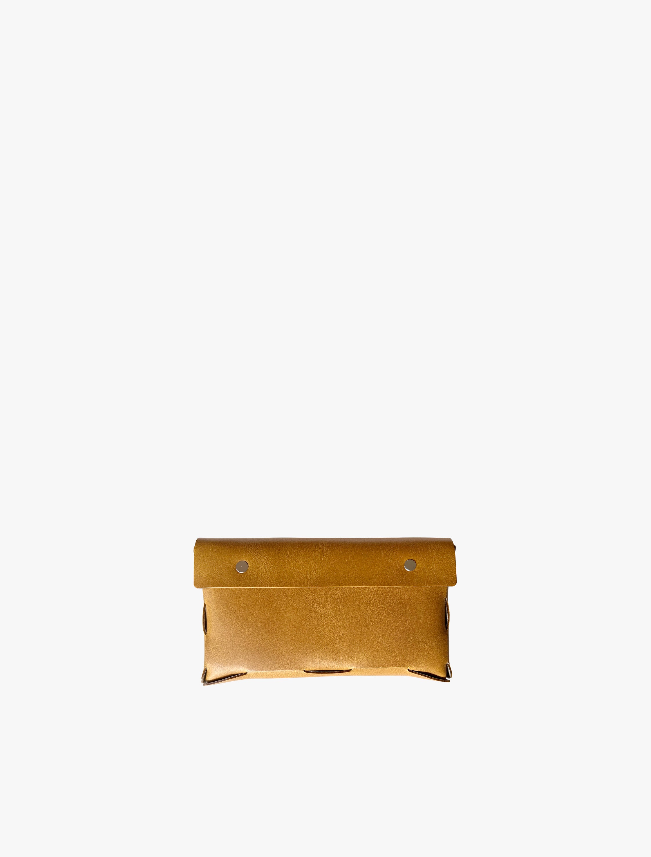 LEATHER POUCH｜Smooth-cowhide