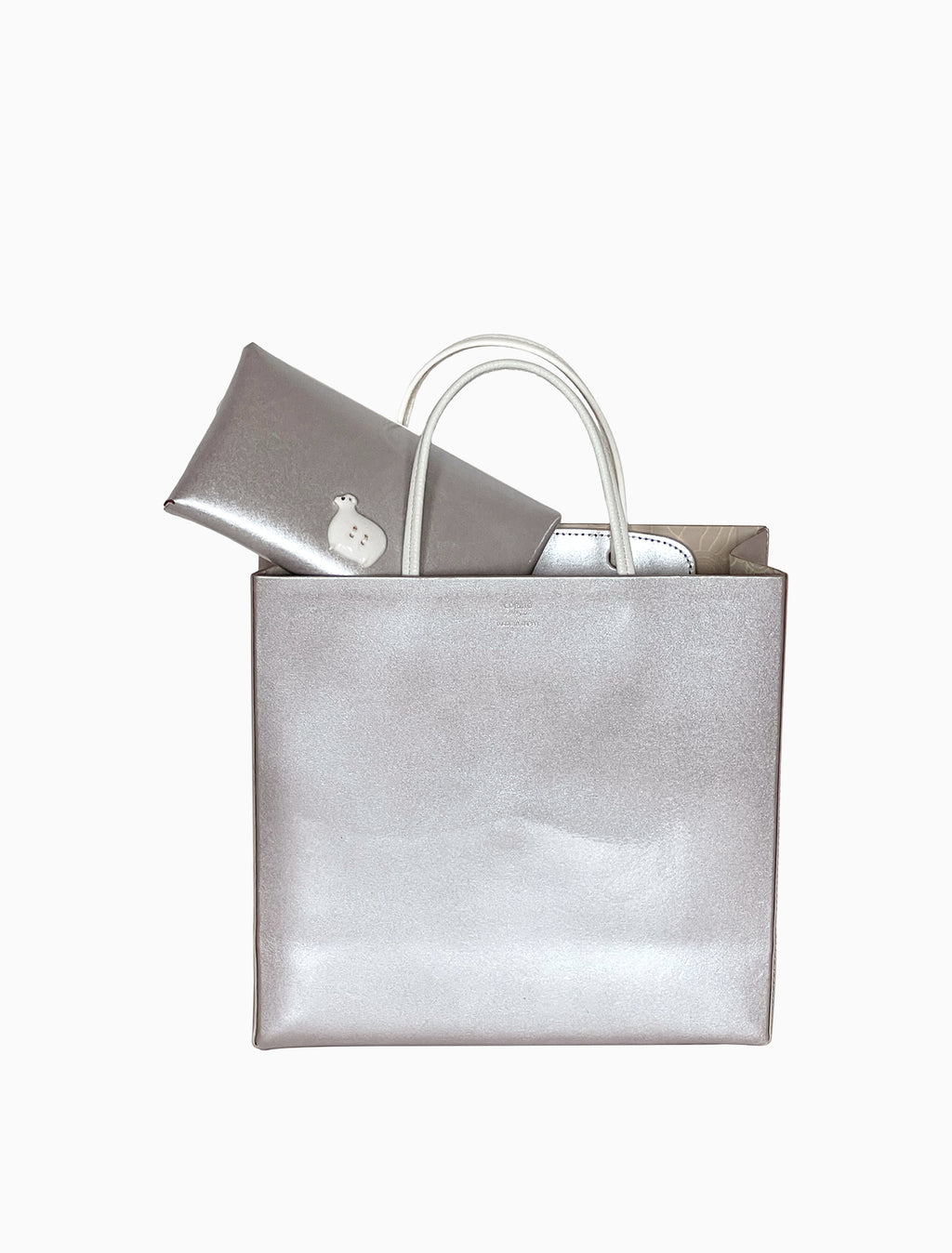 SPLIT-LEATHER POUCH｜with card pocket