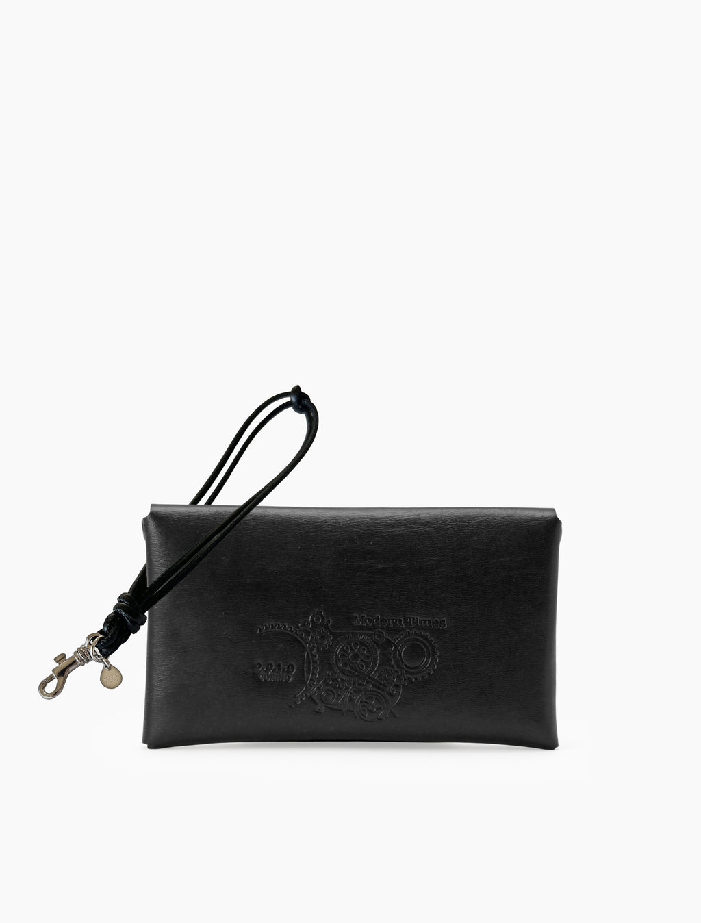 LEATHER POUCH｜Italian Black