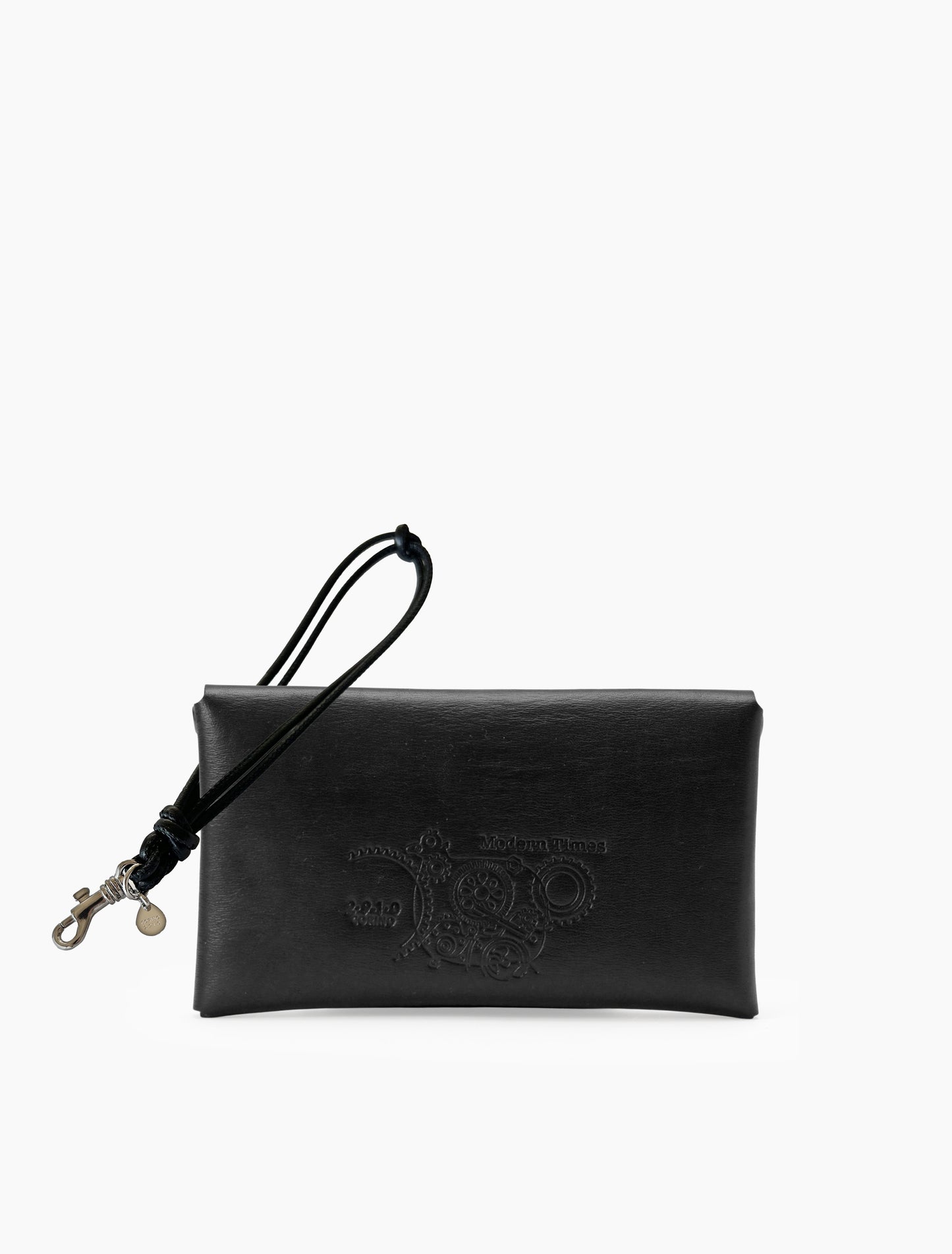 LEATHER POUCH｜Italian Black