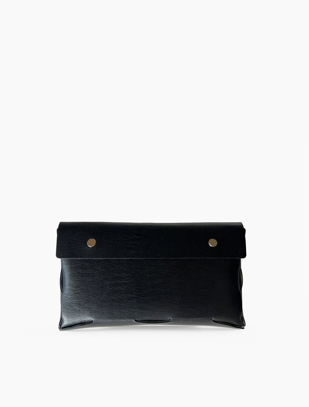 LEATHER POUCH｜Italian Black