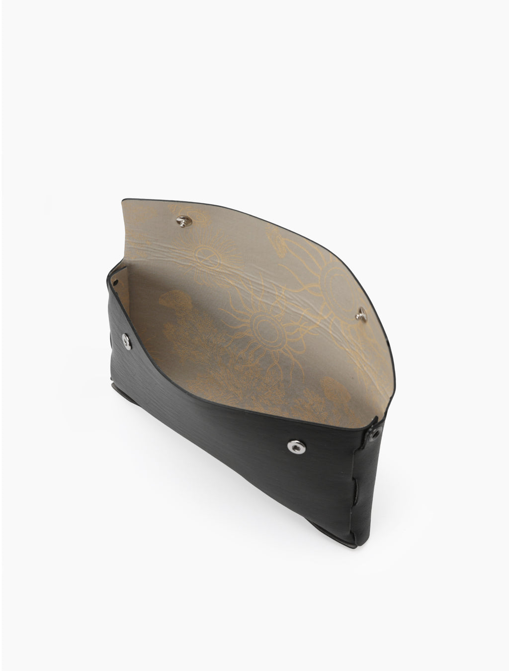 LEATHER POUCH｜Italian Black