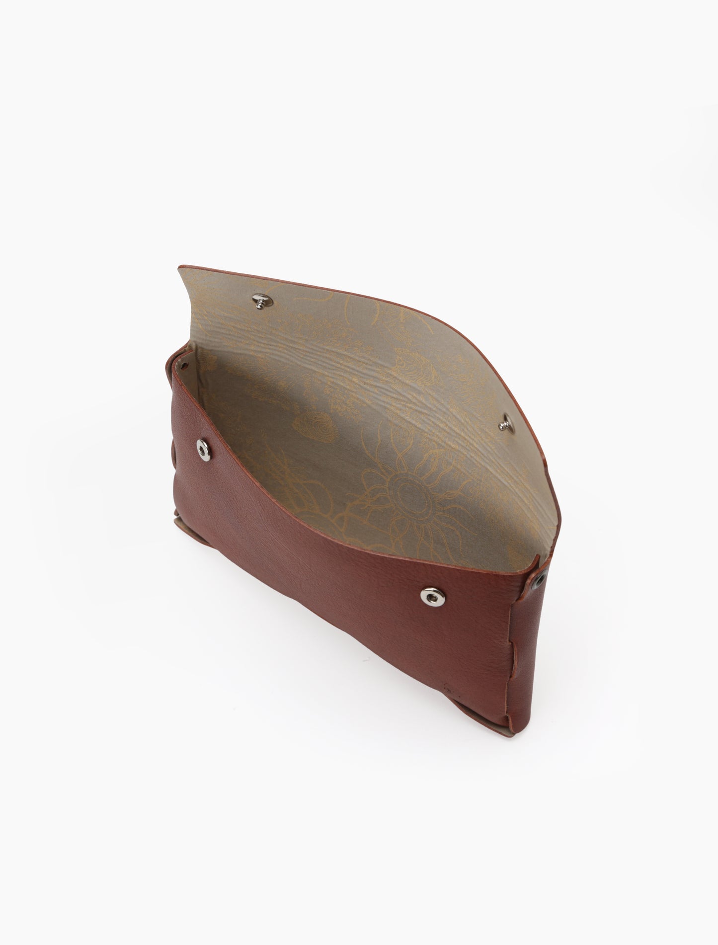 LEATHER POUCH｜Semi-aniline