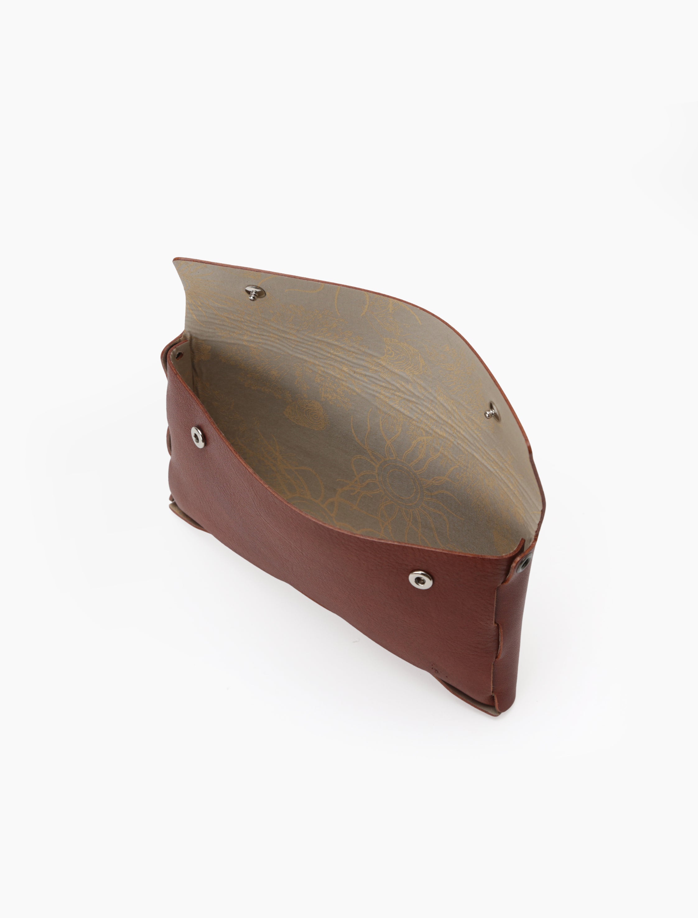 LEATHER POUCH｜Semi-aniline