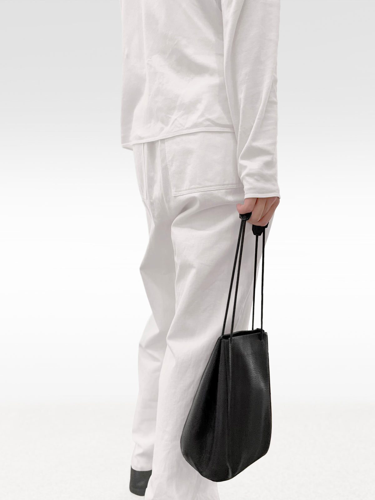 DRAWSTRING BAG｜2WAY｜BLACK