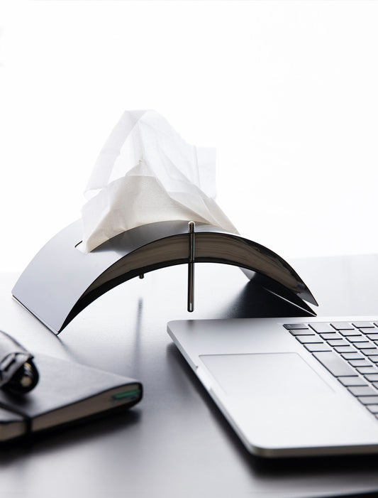 TISSUE PAPER HOLDER｜TPH STEELⅡ｜BLACK