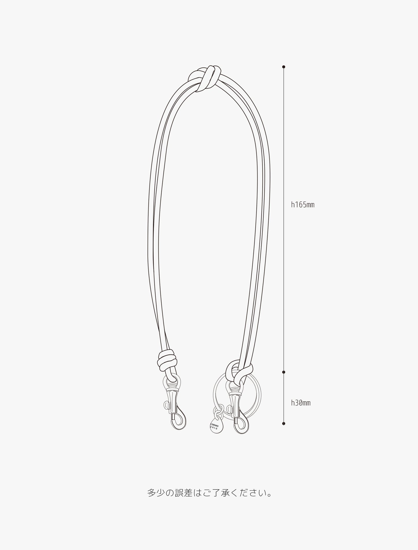 WRIST-STRAP｜LEATHER｜DOUBLE